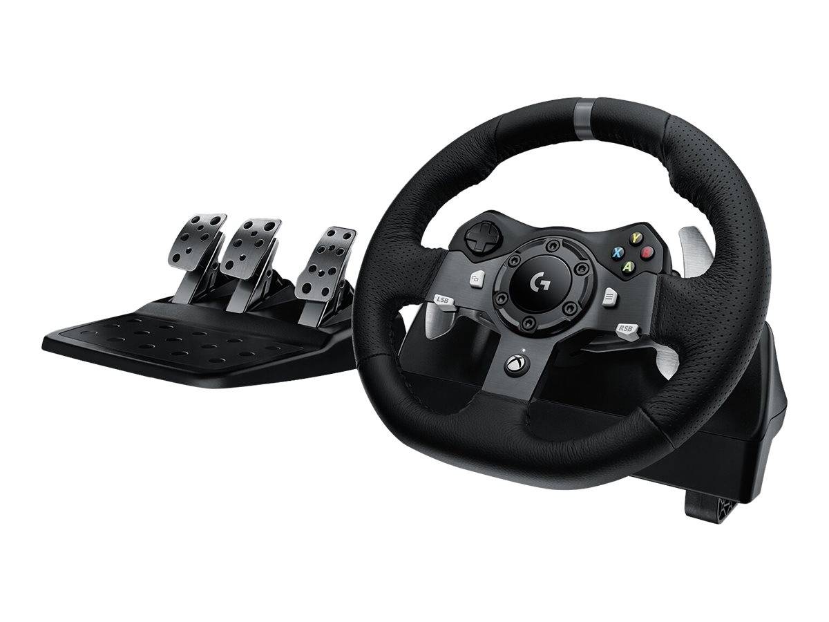 Logitech Gaming G920 Driving Force Racing Wheel Lenkrad PC, Xbox One Schwarz