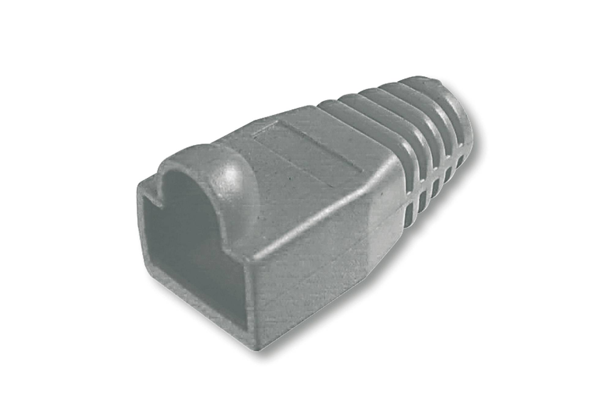 Digitus A-MOT/E 8/8 Knickschutztülle für 8P8C RJ45 Modular-Stecker A-MOT/E 8/8 Grau 1 St.