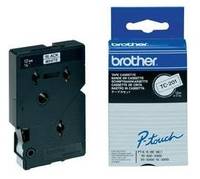 brother TC-Tape TC-201A Schriftbandkassette, Breite: 12mm - TC-201 A - 1 Stück
