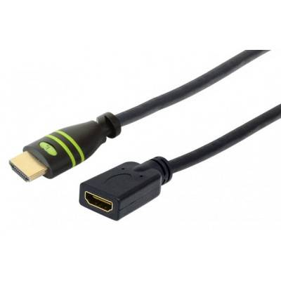 TECHly - Highspeed - HDMI-Verlängerungskabel mit Ethernet