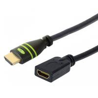 TECHly - Highspeed - HDMI-Verlängerungskabel mit Ethernet