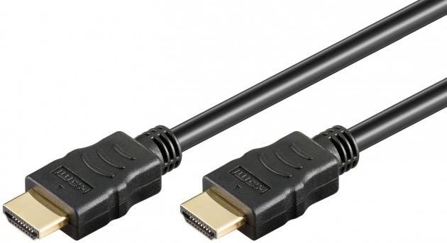 TECHly HDMI Anschlusskabel 1.00 m Schwarz ICOC-HDMI-4-010