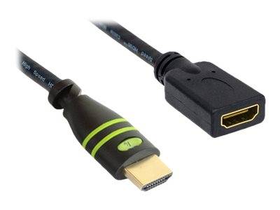 TECHly - HDMI-Verlängerungskabel mit Ethernet