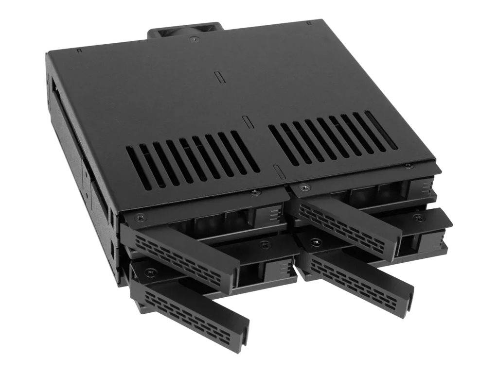 ICY Dock ExpressCage MB324SP-B - Gehäuse für Speicherlaufwerke mit Lüfter - 2.5" (6.4 cm)