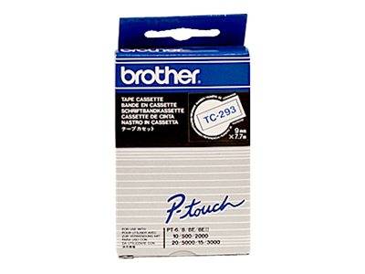 Brother - Weiß, Blau - Rolle (0,9 cm x 7,7 m) 1 Stck. Druckerband