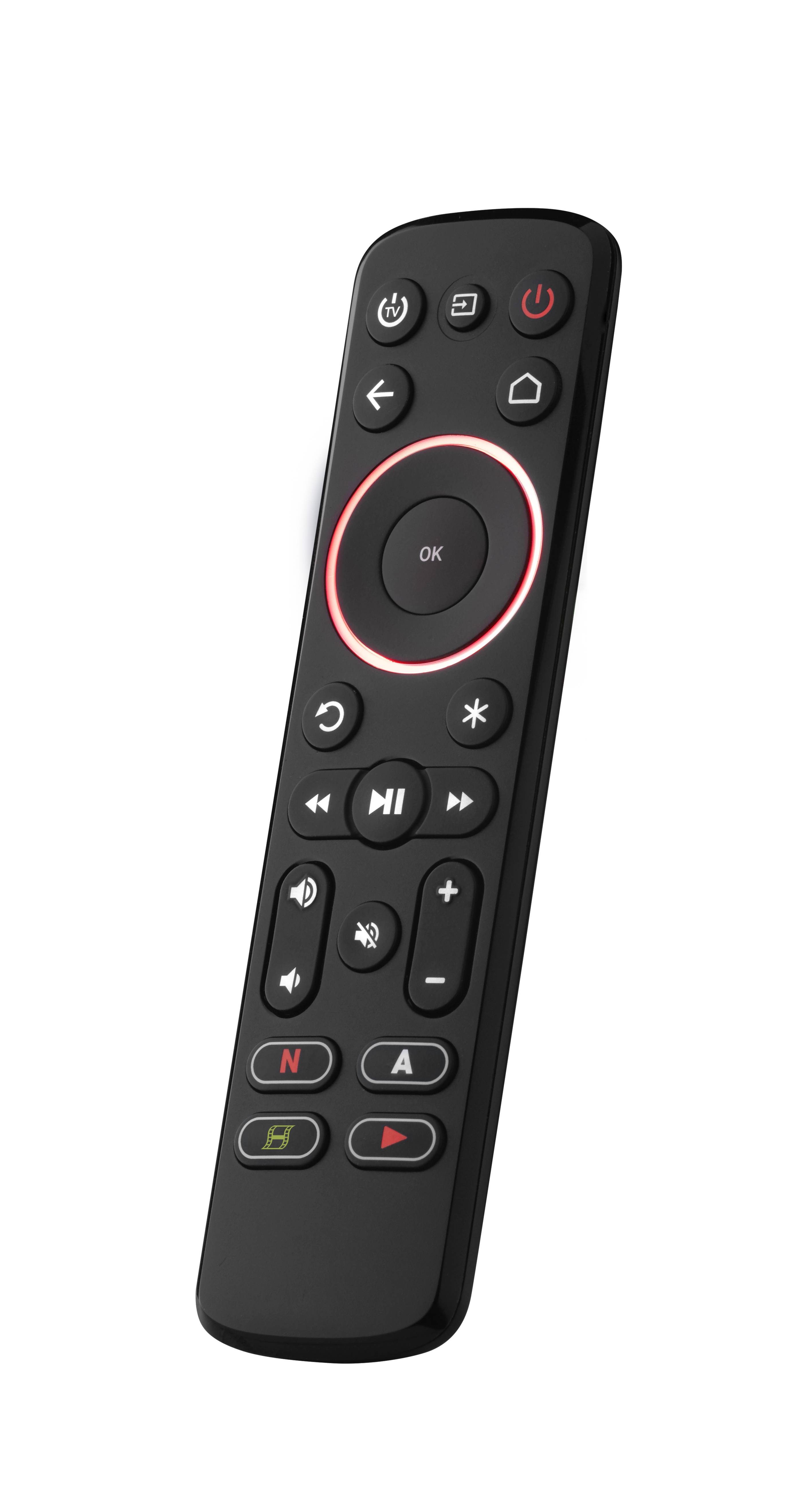 One For All Streamer Universal Fernbedienung Schwarz