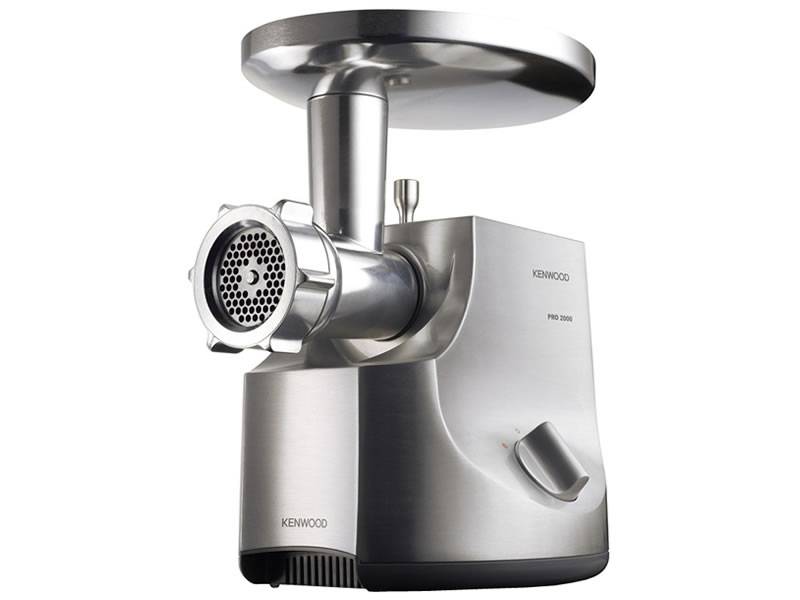 JVC Kenwood MG700 Pro 2000 Excel - Fleischwolf - 2 kW - Silber