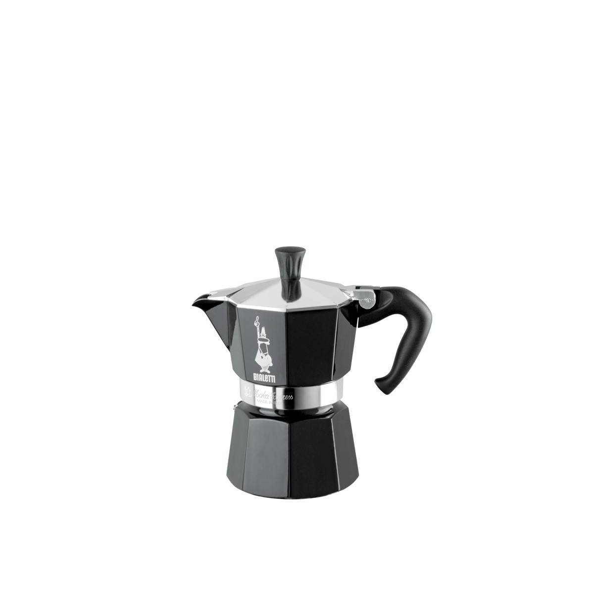 Bialetti Moka Exress - Mokka-Kanne - Schwarz - Aluminium - 3 Tassen - 1 Stück(e)