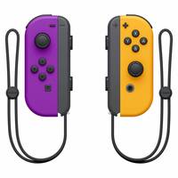 Nintendo Switch Joy-Con 2er-Set neon-lila/neon-orange Controller Nintendo Switch Neon-Lila, Neonorange