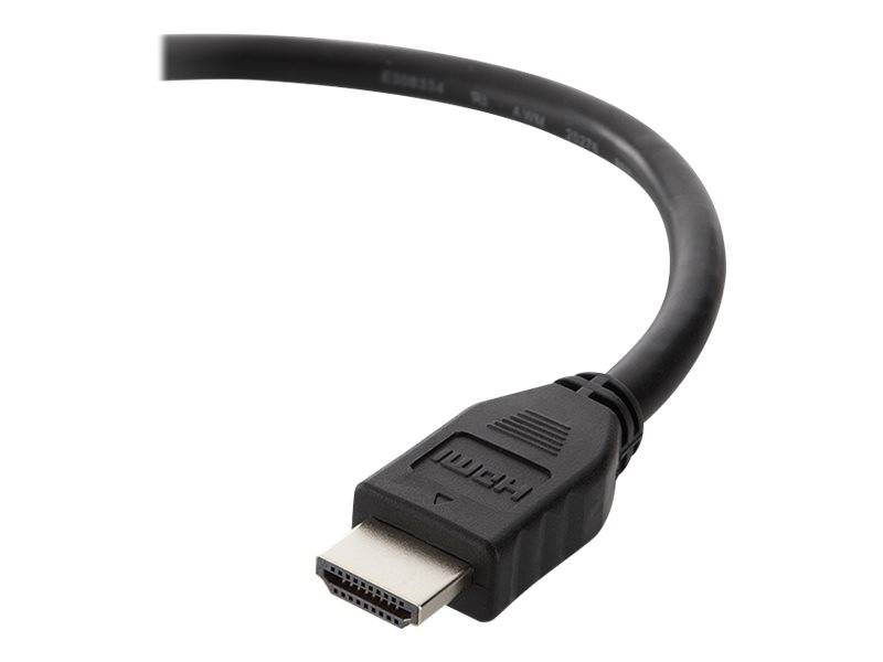 Belkin HDMI Anschlusskabel HDMI-A Stecker, HDMI-A Stecker 1.50 m Schwarz F3Y017BT1.5MBLK 4K UHD HDMI-Kabel