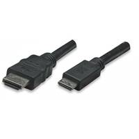 TECHly HDMI Anschlusskabel 5.00 m Schwarz ICOC-HDMI-B-050