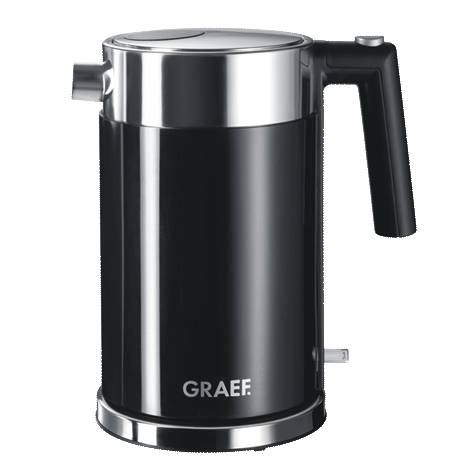 Graef WK 62 Wasserkocher Schwarz Fassungsvermögen: 1.5l