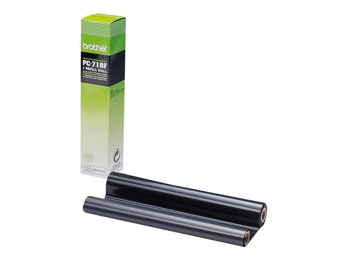 Brother Thermotransfer-Rolle Fax Original 144 Seiten Schwarz 1 St. PC-71RF PC71RF