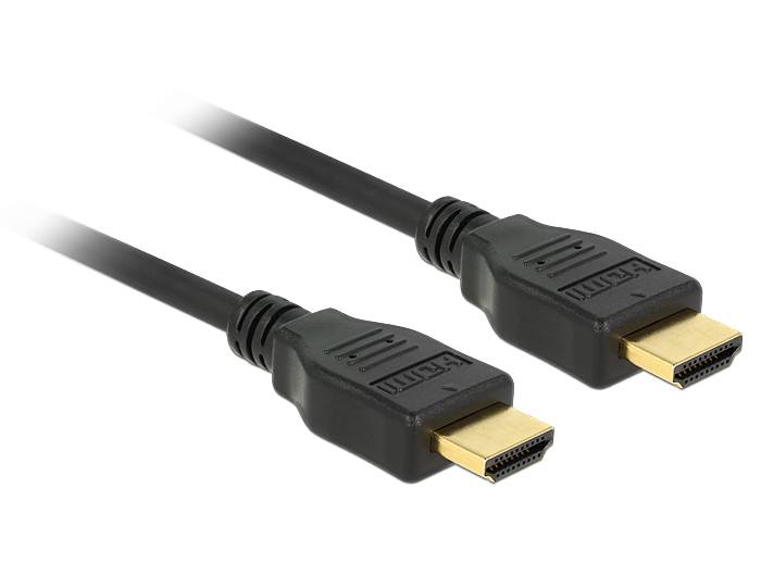 Delock - HDMI-Kabel mit Ethernet - HDMI männlich zu HDMI männlich