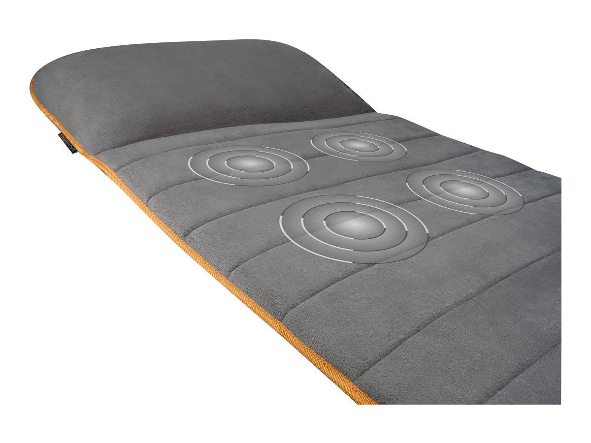 Medisana MM 825 Massagematte 14.4W Grau, Orange