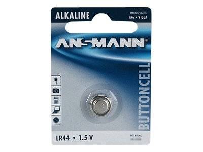 Ansmann - Batterie LR44 - Alkalisch