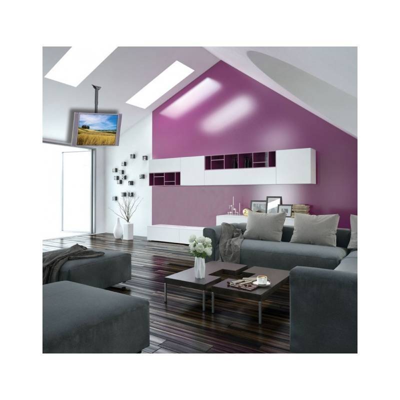 TECHly ICA-CPLB-922L TV-Deckenhalterung 55,9cm (22") - 106,7cm (42") Neigbar, Schwenkbar