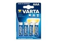 Varta High Energy - Batterie 4 x AAA - Alkalisch