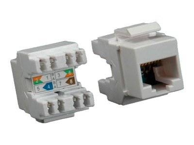 ROLINE Kat.5e (Class D) Keystone, RJ-45, ungeschirmt, schwarz