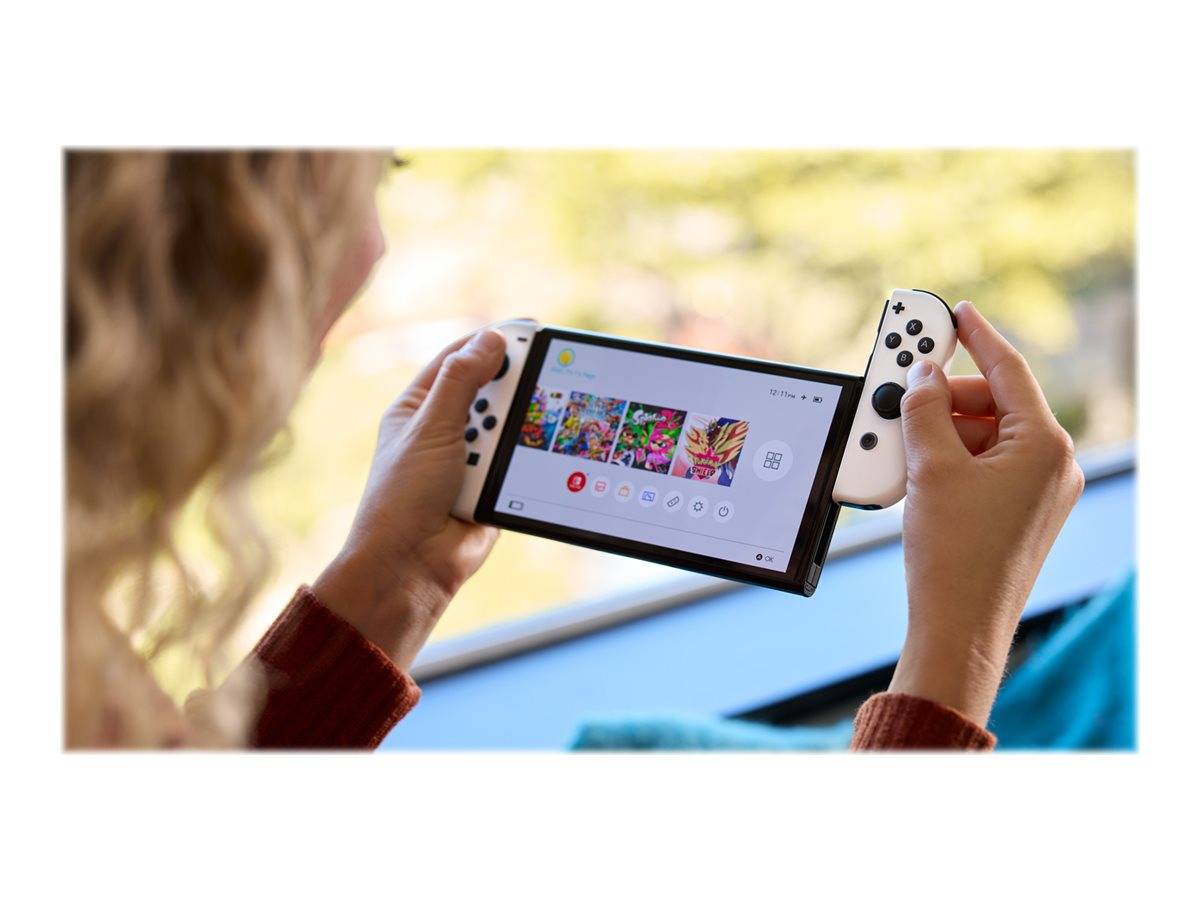 Nintendo Switch OLED Konsole 64 GB Weiß