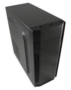 LC Power 7036B Midi-Tower PC-Gehäuse Schwarz