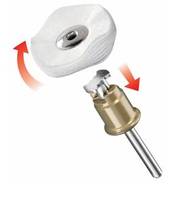 Dremel Textilpolierscheibe Ø 25 mm SpeedClick Dremel 423 2615S423JA 1 St.