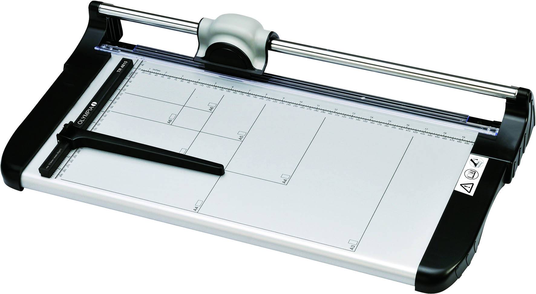 Olympia TR 4815 Schneidevorrichtung Schneidemaschine A3 Schnittleistung A4 80 g/m²: 15 Blatt