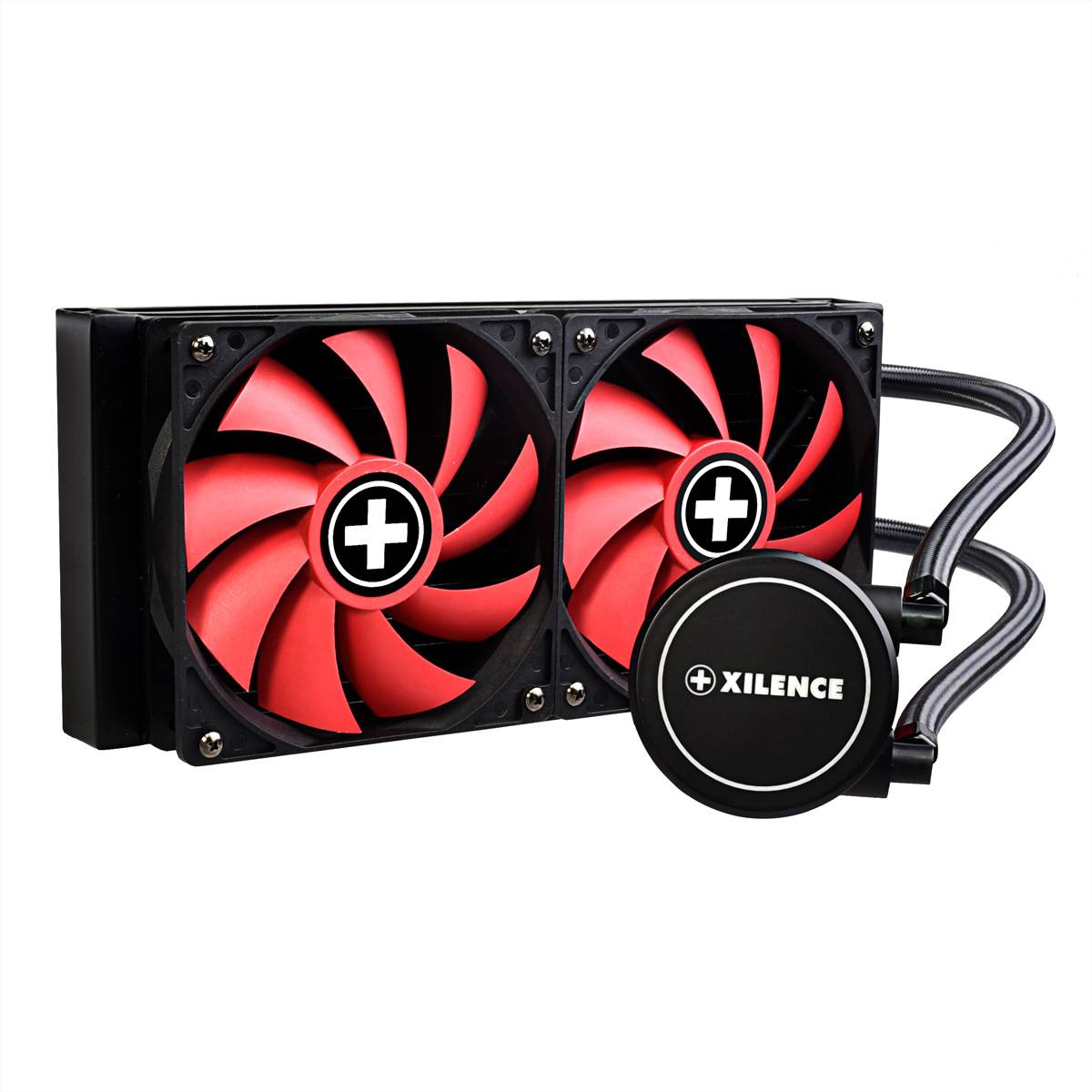 Xilence LQ240 AMD und Intel AiO 240mm Wasserkühlung, PWM, 300W TDP Kühler/Lüfter Wasserkühlung