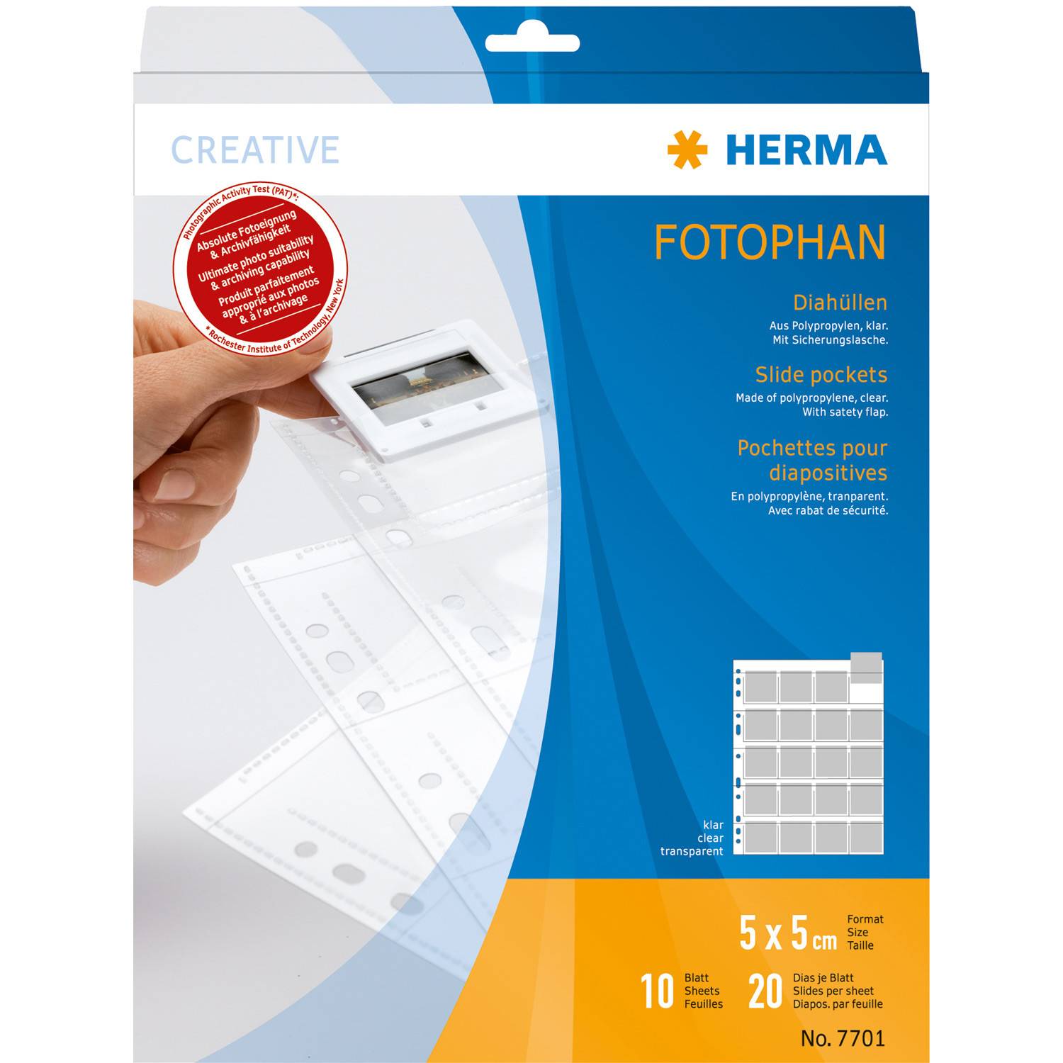 HERMA Fotophan - Hülle x 10