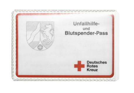DURABLE - Visitenkarten-Schutztasche - für 54 x 86 mm