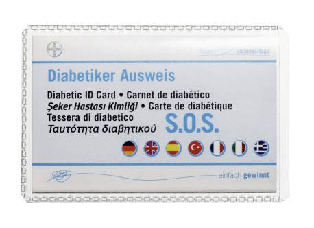 DURABLE - Visitenkarten-Schutztasche - für 54 x 86 mm