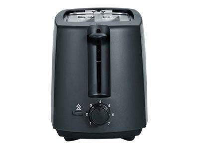 Severin AT2287 Toaster mit eingebautem Brötchenaufsatz Schwarz