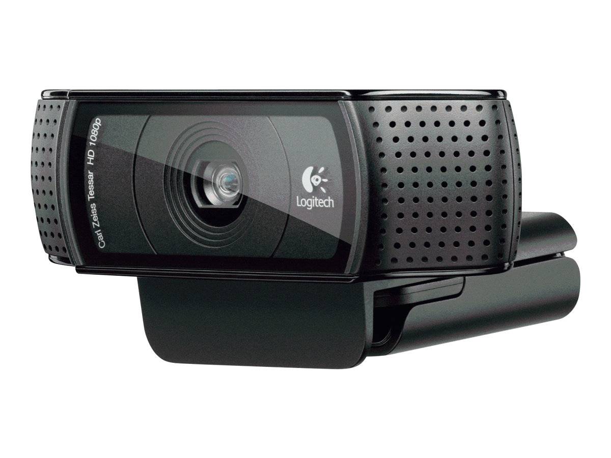 Logitech HD Pro Webcam C920 Full HD-Webcam 1920 x 1080 Pixel Klemm-Halterung