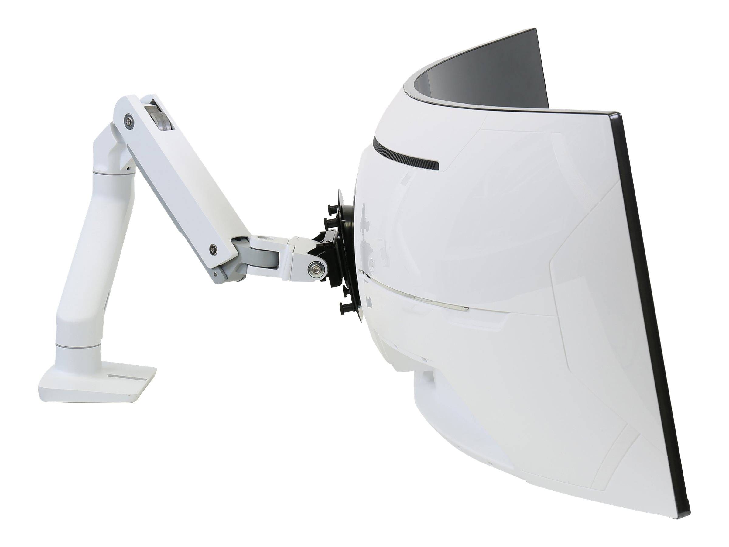 Ergotron Monitor-Erweiterung Weiß/Schwarz