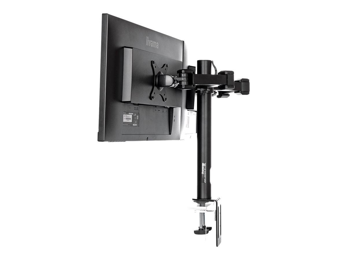 Iiyama DS1002C-B1 2fach Monitor-Tischhalterung Schwarz Neigbar