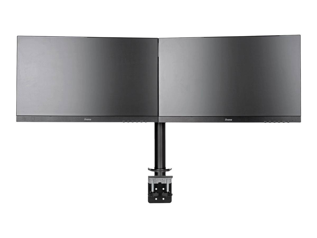 Iiyama DS1002C-B1 2fach Monitor-Tischhalterung Schwarz Neigbar