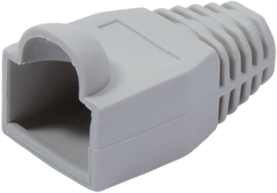 Value 12.99.0000 VALUE Knickschutztülle für RJ-45, grau, 10 Stck 12.99.0000 Grau 1 St.