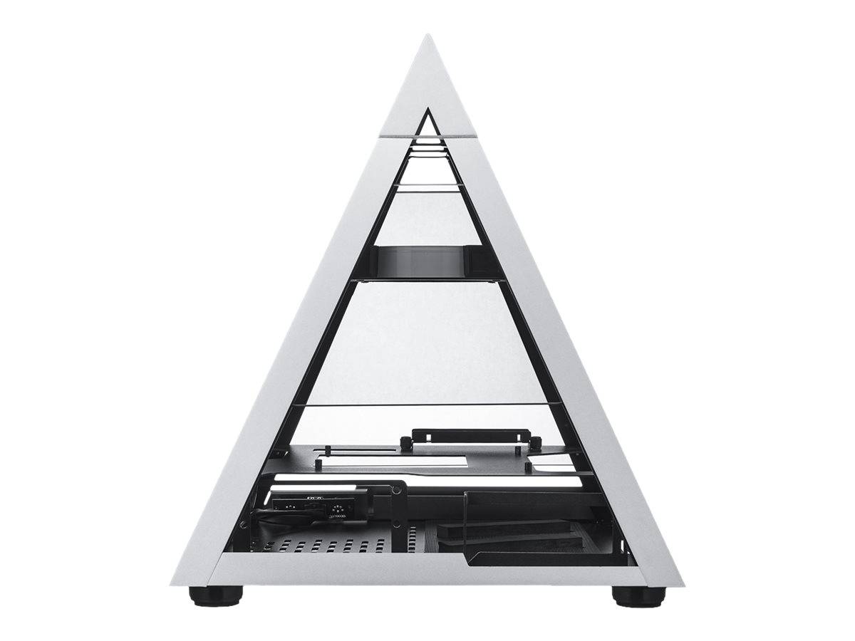 AZZA Pyramid Mini Benchtable PC-Gehäuse Aluminium, Schwarz