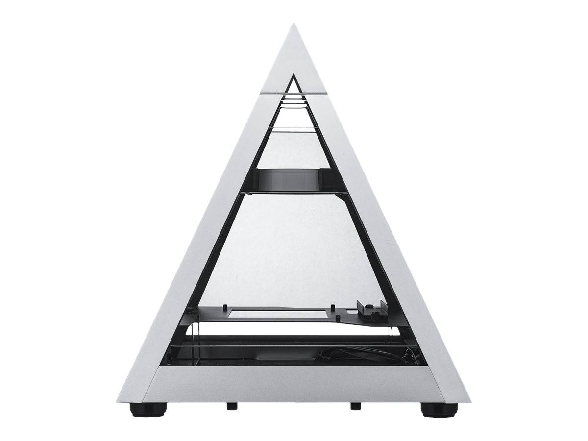 AZZA Pyramid Mini Benchtable PC-Gehäuse Aluminium, Schwarz