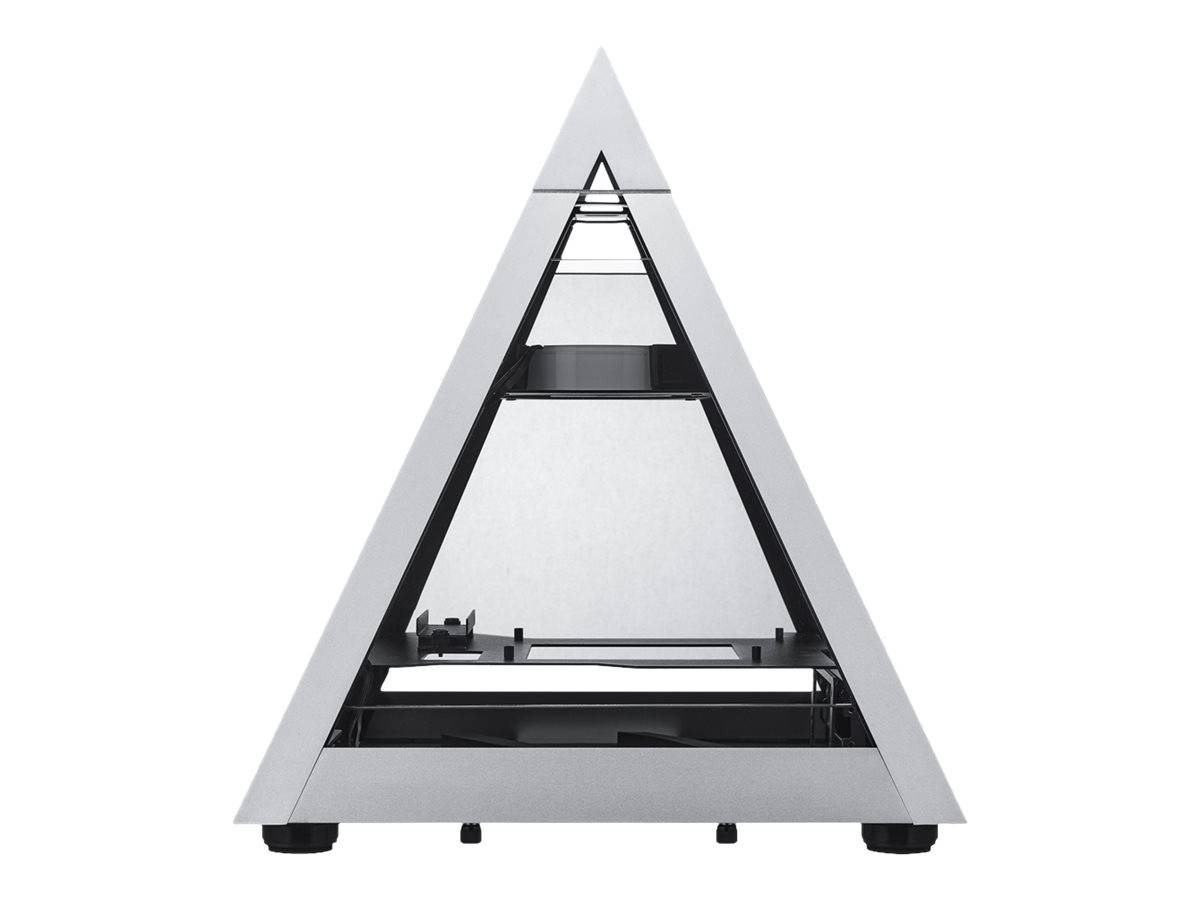 AZZA Pyramid Mini Benchtable PC-Gehäuse Aluminium, Schwarz