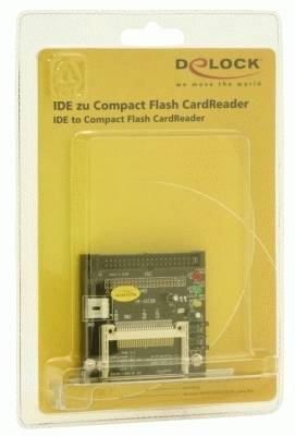 DeLOCK IDE to Compact Flash CardReader - Kartenleser (CF I, CF II, Microdrive)
