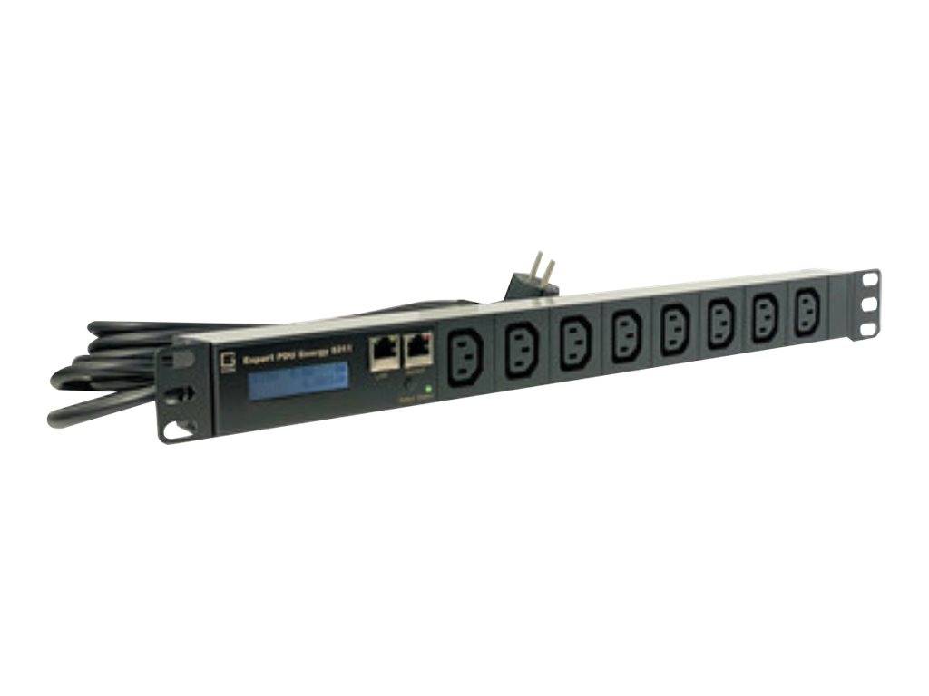 GUDE 8311-3 metered PDU, 8x C13, mit integrierten Mess-/Auswertungsmöglichkeiten
