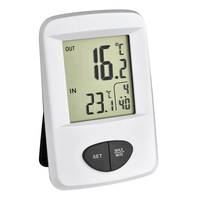 TFA Dostmann Base Funk-Thermometer Weiß