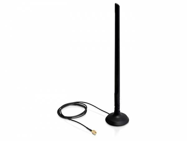 Delock 88410 WLAN Stab-Antenne 6.5 dB 2.4 GHz
