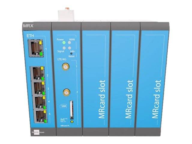 INSYS icom MRX MRX5 LTE - Router - WWAN 5-Port-Switch