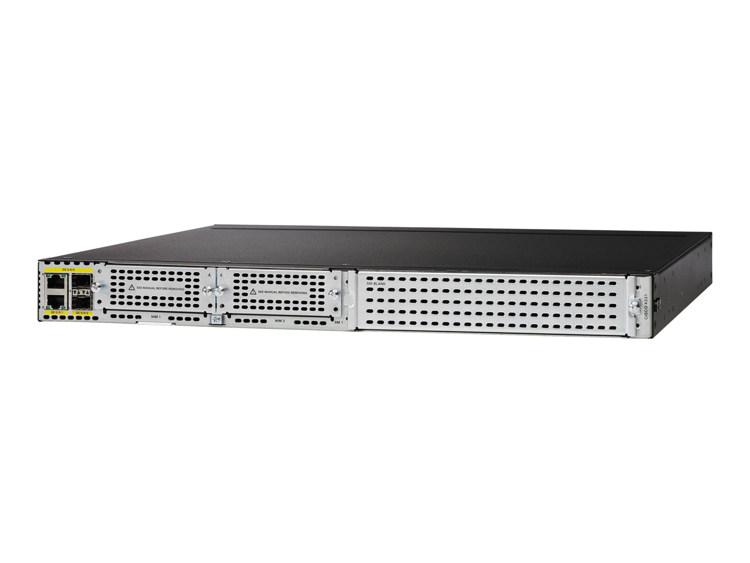 Cisco ISR4331-SEC/K9 LAN-Router 10 / 100 / 1000 MBit/s