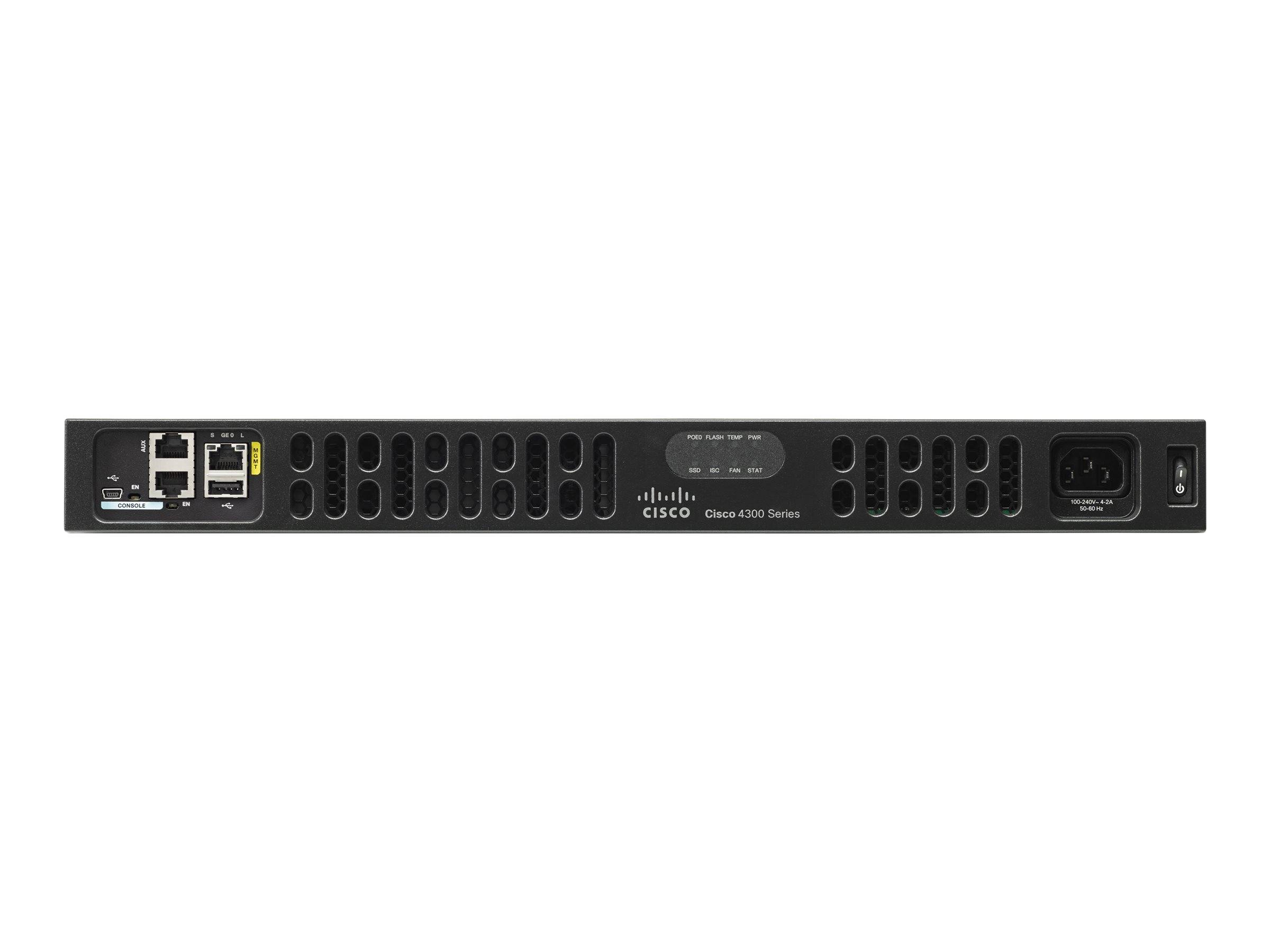 Cisco ISR4331-SEC/K9 LAN-Router 10 / 100 / 1000 MBit/s