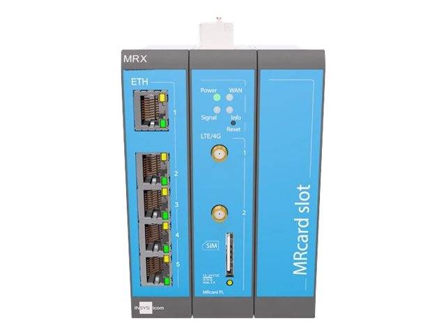 INSYS icom MRX MRX3 LTE - Router - WWAN 5-Port-Switch