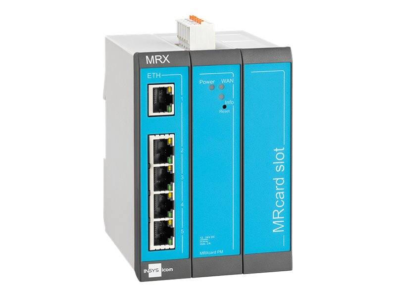 INSYS icom MRX MRX3 LAN - Router 5-Port-Switch