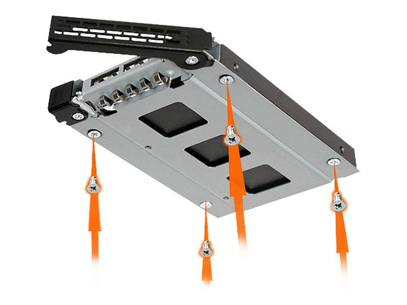 Icy Dock EZ Slide MB992TRAY-B - Wechselrahmen (Schacht)2.5" (6.4 cm) - für